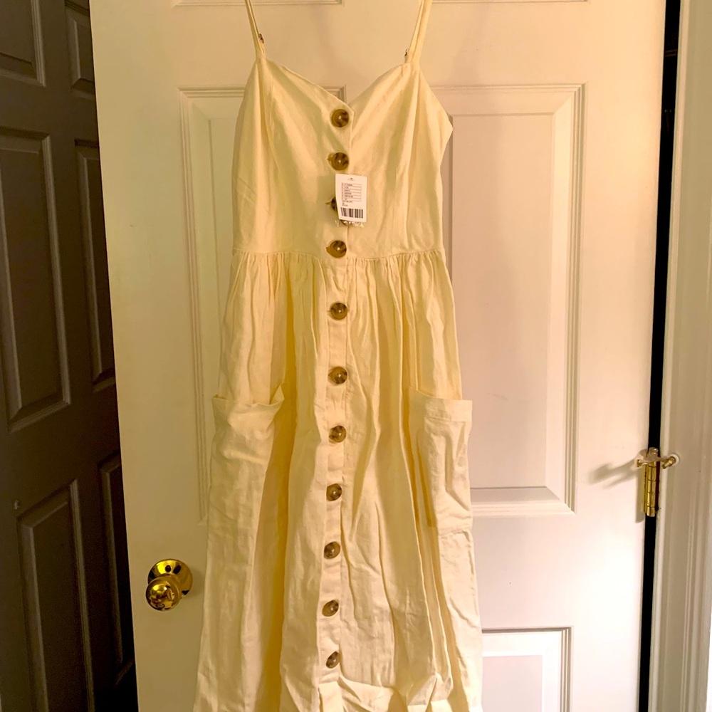 Urban Outfitters Linen Sundress